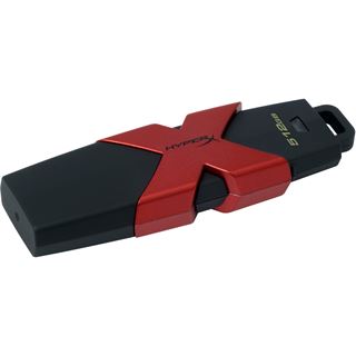 512 GB HyperX Savage schwarz/rot USB 3.0