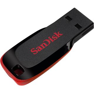 16 GB SanDisk Cruzer Blade rot USB 2.0