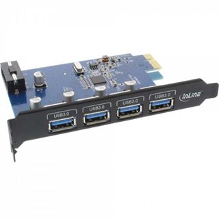 InLine 76661B 4 Port PCIe retail