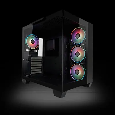 LC-Power Gaming 809B - Dark Storm_X Midi Tower schwarz